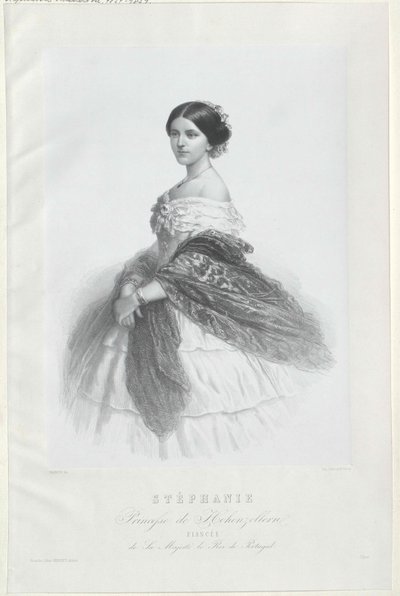 Stephanie Friederike von Haus Hohenzollern-Sigmaringen von Artist Unknown