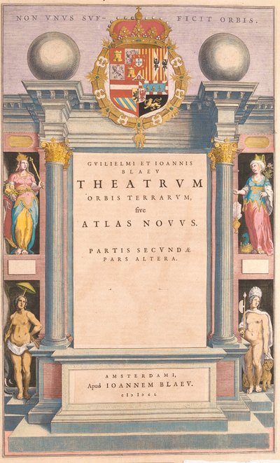 Theatrum Orbis Terrarum sive Atlas Novus von Artist Unknown