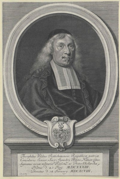 Theophilus Wild von Artist Unknown