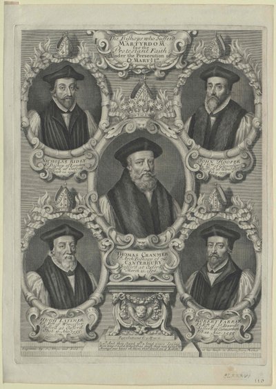 Thomas Cranmer von Artist Unknown