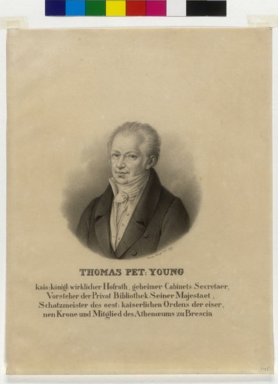 Thomas Peter Young (Druck) von Artist Unknown