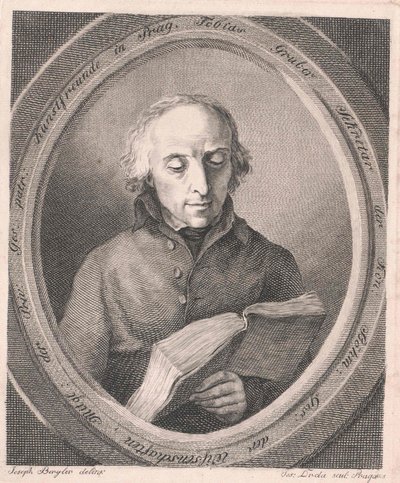 Tobias Gruber (Druck) von Artist Unknown