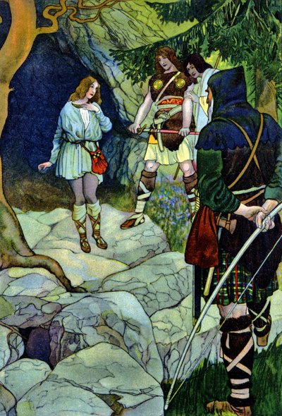 Cymbeline, Stück von William Shakespeare, ca. 1880 von Artus Scheiner