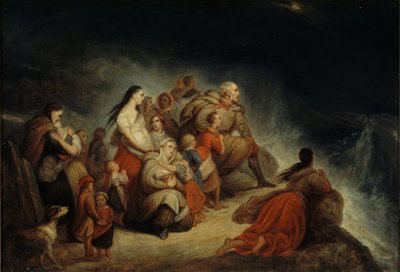 La Tempête, ca. 1820 von Ary Scheffer