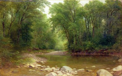 Ein Bach in den Catskill Mountains, 1867 von Asher Brown Durand