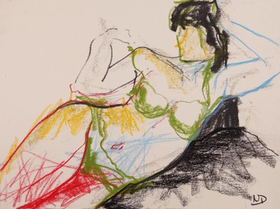 Wäschemodel von Nadine Dschaak 