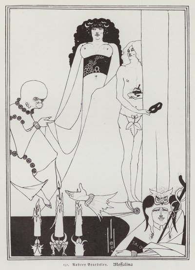 Messalina von Aubrey (after) Beardsley