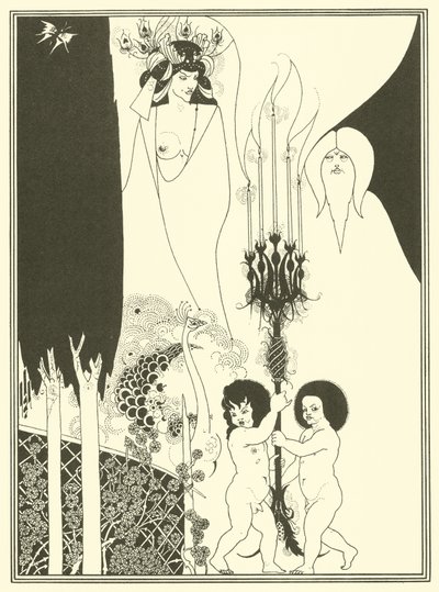 Die Augen des Herodes von Aubrey (after) Beardsley