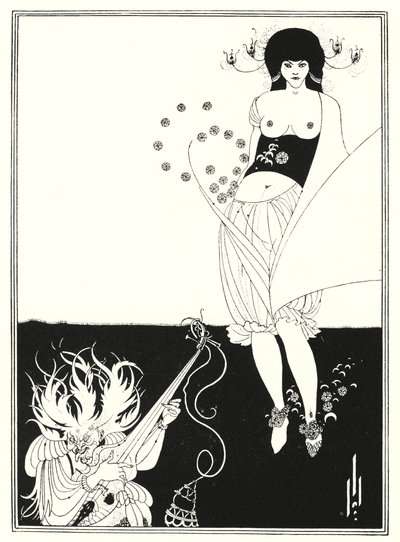 Der Bauchtanz von Aubrey (after) Beardsley