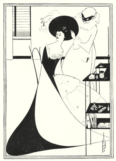 Die Toilette der Salome (Gravur) von Aubrey (after) Beardsley