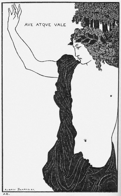 Ave atque vale von Aubrey Beardsley