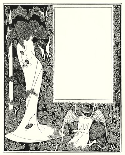 Inhaltsrahmendesign von Aubrey Beardsley