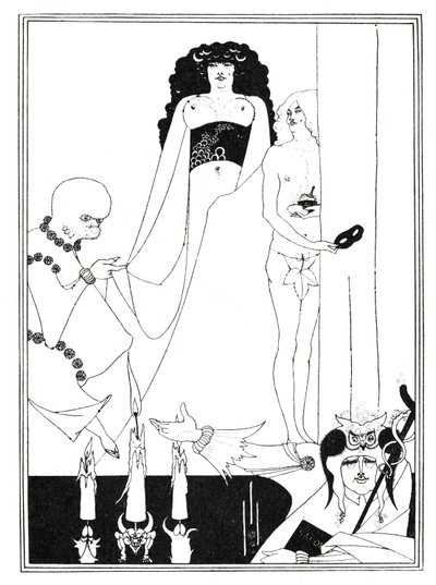 Eintritt Herodias von Aubrey Beardsley