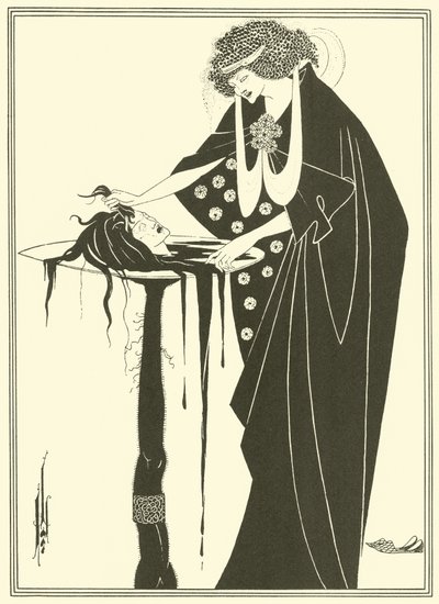 Die Belohnung der Tänzerin von Aubrey Beardsley