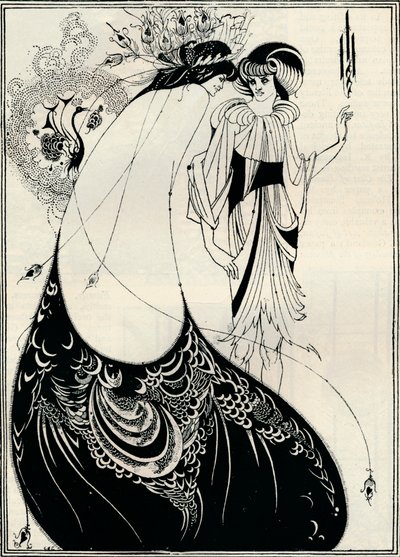 Das Pfauenmädchen, 1893 von Aubrey Beardsley