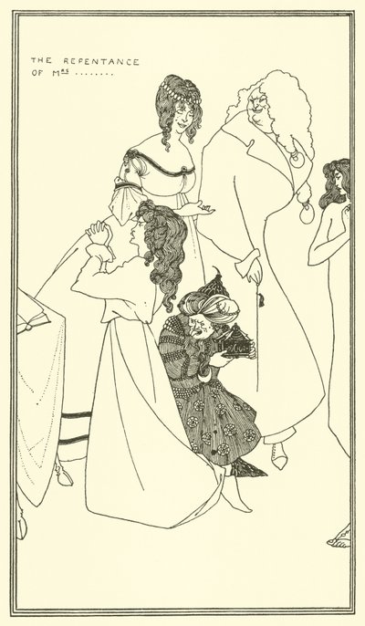 Die Reue von... von Aubrey Beardsley