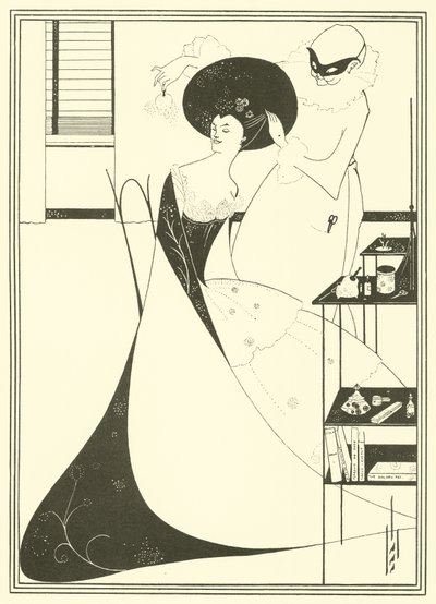 Die Toilette der Salome von Aubrey Beardsley