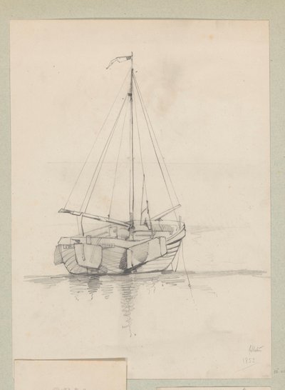 Segelschiff von August Allebe