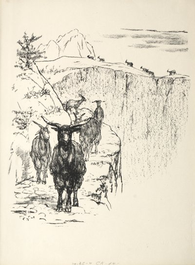 Ziegen von August Gaul