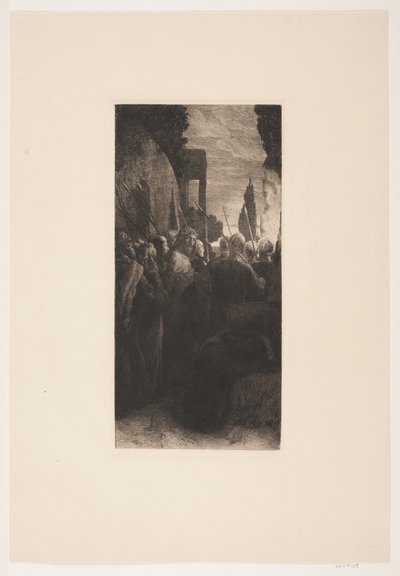 Jesus vor den Richtern von August Jerndorff