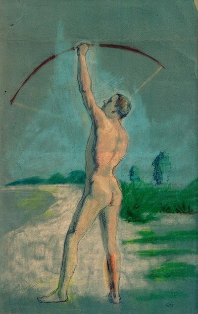 Bogenschütze von August Macke