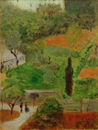 Erinnerung an die italienische Reise von August Macke
