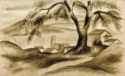 Hilterfingen am Thuner See von August Macke