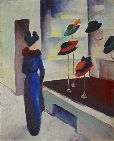 Hutladen von August Macke
