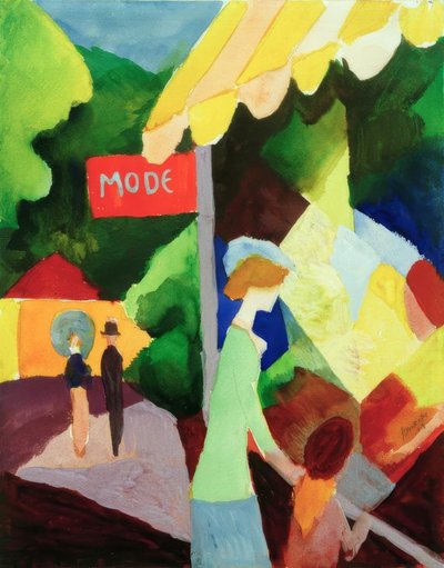 Schaufenster von August Macke