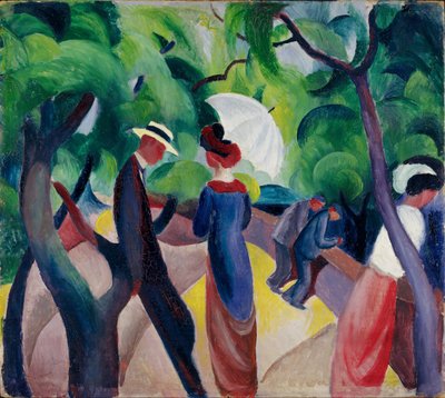 Promenade von August Macke