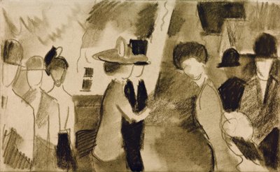 Promenade II von August Macke
