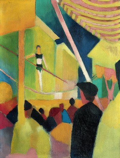 Seiltänzerin von August Macke