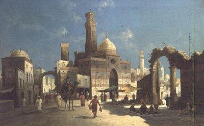 Eine arabische Stadt von August Siegen