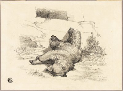 Russischer Bär von Auguste Andre Lancon