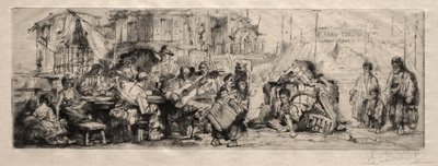 Wanderzirkus von Auguste Brouet