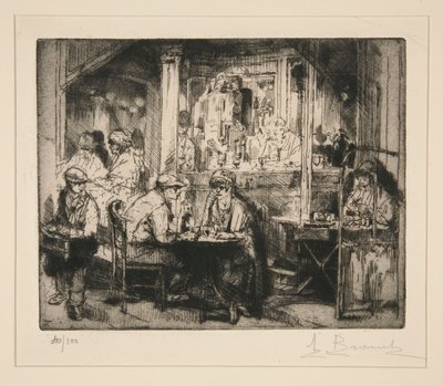 Das Café von Auguste Brouet