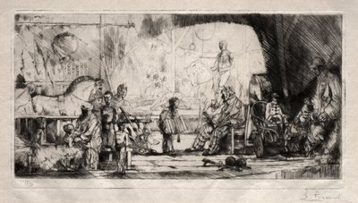 Der Pinder-Zirkus von Auguste Brouet