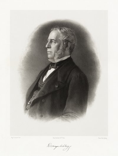 Édouard Drouyn de Lhuys von Auguste Charles Lemoine