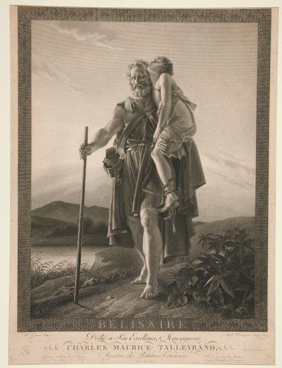 Belisarius von Auguste Gaspard Louis Desnoyers