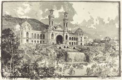 Ausstellung von Nizza von Auguste Lepere