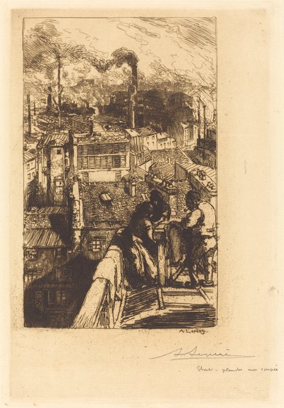 Gobelins Viertel von Auguste Lepere