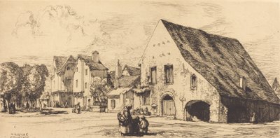Provins Seine et Marne, 1910 von Auguste Lepere