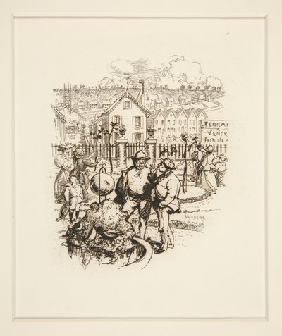 Vorstadtpark von Auguste Lepere