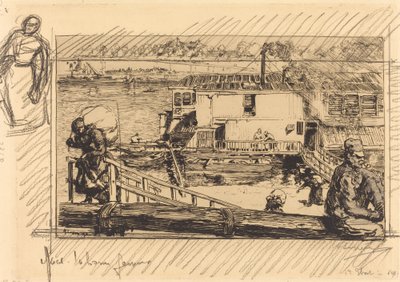 Das Waschhaus von Auguste Lepere