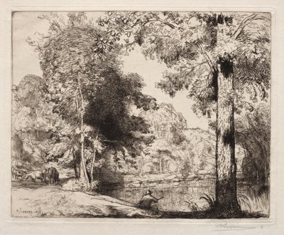 Bords de la Vie von Auguste Louis Lepère