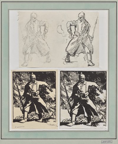 Der Brandstifter von Auguste Louis Lepère