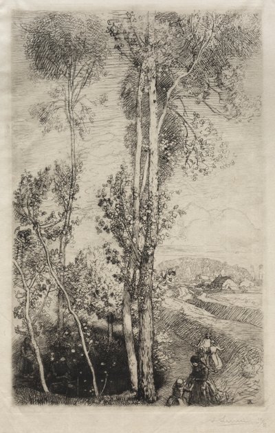 La Petite Mare, 1908 von Auguste Louis Lepère