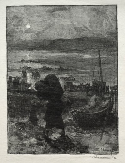 Die Sandernte von Auguste Louis Lepère