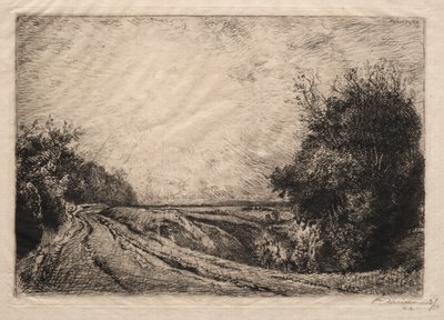 La Route de la Houssoye, 1913 von Auguste Louis Lepère