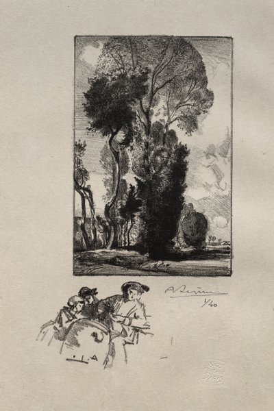 Le Bocage von Auguste Louis Lepère